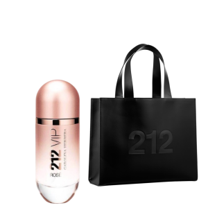 212 VIP ROSÉ EDP 80ML + TOTE BAG DE REGALO 