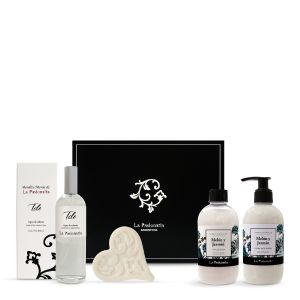 TILO EDC 100ML & JABON CORAZON & SALES DE BAÑO & CREMA PARA MANOS SET