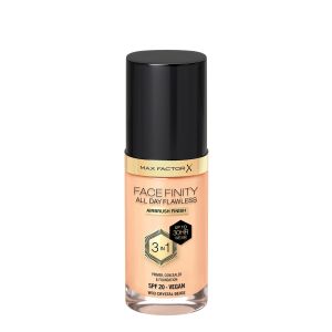 FACEFINITY ALL DAY FLAWLESS SPF20 3 EN 1: W33 CRYSTAL BEIGE