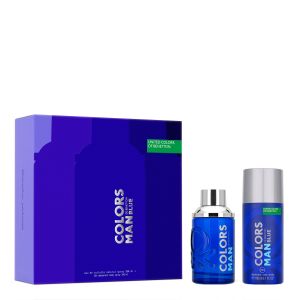 COLORS BLUE MEN EDT 100ML & DESODORANTE 150ML SET
