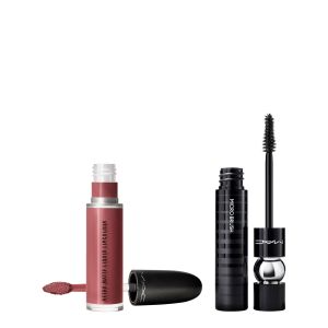 RETRO MATTE LIQUID LIPCOLOUR + MACSTACK MASCARA DE REGALO COMBO