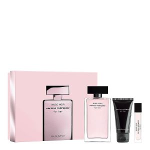 MUSC NOIR EDP 100ML & BODY LOTION 50ML & TRAVEL SIZE 10ML SET