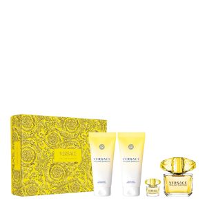 YELLOW DIAMOND EDT 90ML & BODY LOTION 100ML & SHOWER GEL 100ML & MINI TALLA 5ML SET