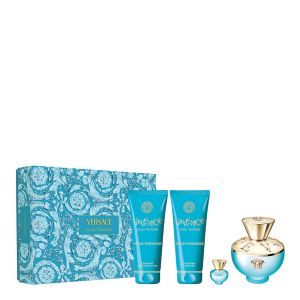 DYLAN TURQUOISE EDT 100ML & BODY LOTION 100ML & SHOWER GEL 100ML & MINI TALLA 5ML SET