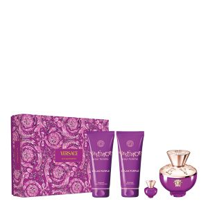 DYLAN PURPLE EDP 100ML & BODY LOTION 100ML & SHOWER GEL 100ML & MINI TALLA 5ML SET