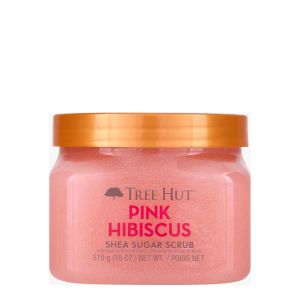 PINK HIBISCUS SHEA SUGAR SCRUB 510G