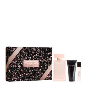 FOR HER MUSC NUDE EDP 100ML & BODY LOTION 50ML & TRAVEL SIZE 10ML SET