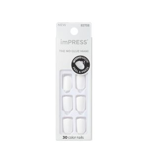 COLOR PRESS-ON NAILS 30 NAILS - FROSTING