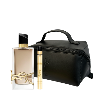 LIBRE FLOWERS AND FLAMES EDP 90ML + POUCH + TRAVEL SIZE DE REGALO