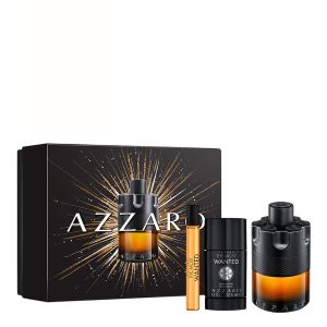 THE MOST WANTED MEN PARFUM 100ML & DESODORANTE 77G & TRAVEL SIZE 10ML SET