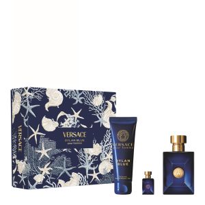 DYLAN BLUE POUR HOMME EDT 100ML & SHOWER GEL 150ML & MINI TALLA 5ML SET
