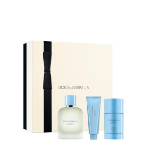 LIGHT BLUE POUR HOMME EDT 100ML & DESODORANTE 75G & SHOWER GEL 50ML SET