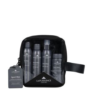 SPORT MEN KIT: SHAMPOO & POLVO TEXTURIZANTE & GEL DE DUCHA & BODY SPLASH SET