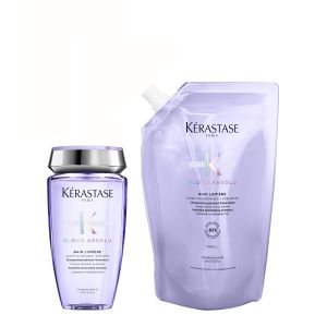 BLOND ABSOLU BAIN LUMIERE SHAMPOO 250ML & RECARGA 500ML RECARGA COMBO
