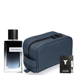 Y EDP 100ML RECARGABLE  + POUCH + MUESTRA DE REGALO