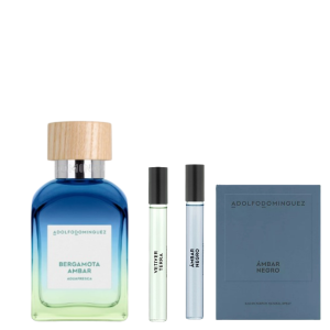 AGUA FRESCA DE BERGAMOTA AMBAR EDT 120ML EDICIÓN LIMITADA + DOS TRAVEL SIZE A ELECCIÓN DE REGALO