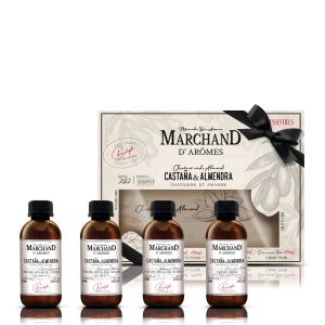 PAQUET ESSENTIELS CASTAÑA Y ALMENDRA - CREMAS X3 & JABÓN DE MANOS SET