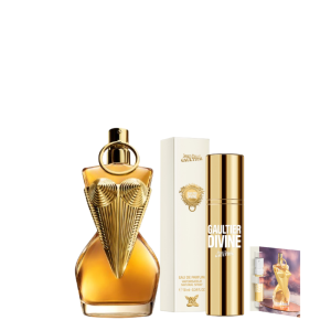 GAULTIER DIVINE LE PARFUM EDP INTENSE 50ML RECARGABLE + TRAVEL SIZE + MUESTRA DE REGALO