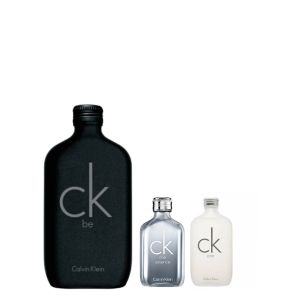 CK BE EDT 200ML + KIT DE MINITALLAS DE REGALOS 