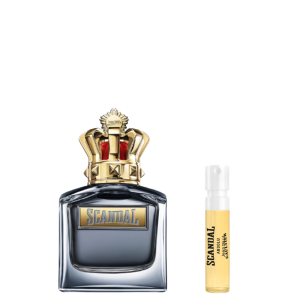 SCANDAL POUR HOMME EDT 100ML RECARGABLE + MUESTRA A ELECCIÓN DE REGALO