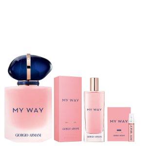 MY WAY FLORAL EDP 90ML + TRAVEL SIZE 15 ML + MUESTRA DE REGALO 