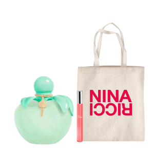 NINA NATURE EDT 80ML EDICIÓN LIMITADA + TOTE BAG + ROLL ON DE REGALO 