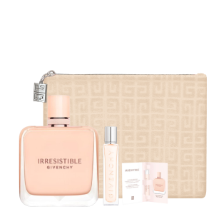 IRRESISTIBLE NUDE VELVET EDP 80ML + POUCH + TRAVEL SIZE + MUESTRA DE REGALO 