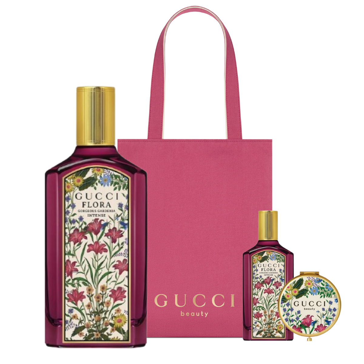 FLORA GORGEOUS GARDENIA INTENSE EDP INTENSE 100ML + TOTE BAG + ESPEJO + MINITALLA DE REGALO 