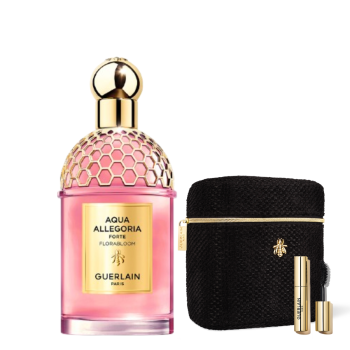 AQUA ALLEGORIA FLORABLOOM FORTE EDP 75ML RECARGABLE + POUCH + MINITALLA DE REGALO