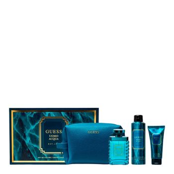 UOMO ACQUA MEN EDT 100ML &  SHOWER GEL & DESODORANTE & NECESER SET