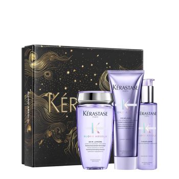 BLOND ABSOLU SHAMPOO 250ML & ACONDICIONADOR 200ML & PROTECTOR T&Eacute;RMICO 150ML SET
