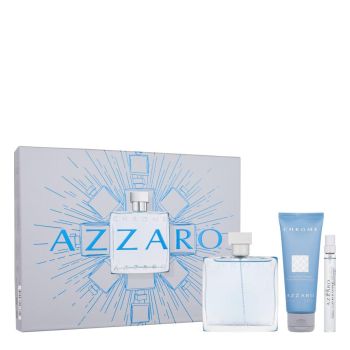 CHROME EDT 100ML & SHOWER GEL 75ML & TRAVEL SIZE 10ML SET