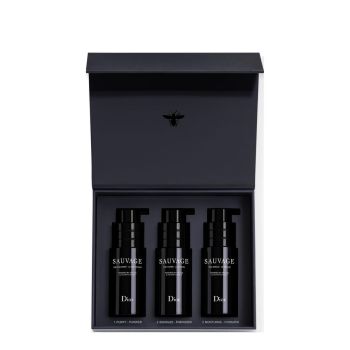 SAUVAGE MENCARE RITUAL: CLEANSER 45ML & TONER 45ML & SERUM 45ML SET
