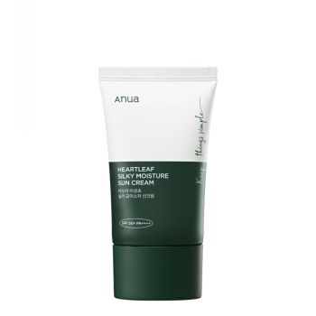 HEARTLEAF SILKY MOISTURE SUN CREAM SPF50+ PA++++ 50ML