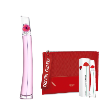 FLOWER BY KENZO CHERRY POPPY EDP 100ML + POUCH + MINITALLA DE REGALO