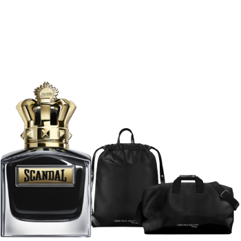 SCANDAL POUR HOMME LE PARFUM EDP INTENSE 100ML RECARGABLE + MOCHILA O BOLSO DE REGALO