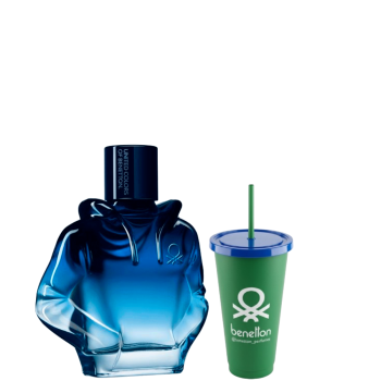 WE ARE TRIBE EDT 90ML +  VASO LOLLAPALOOZA DE REGALO