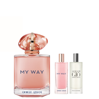 MY WAY YLANG EDP 90ML + SET DE TRAVEL SIZE DE REGALO 