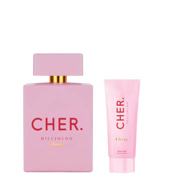 DIECIOCHO GLOSSY EDP 100ML + BODY LOTION DE REGALO