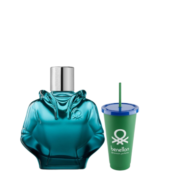 WE ARE TRIBE COOL EDT 90ML + VASO LOLLAPALOOZA DE REGALO