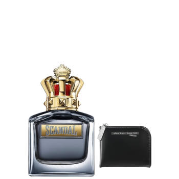 SCANDAL POUR HOMME EDT 50ML RECARGABLE + BILLETERA DE REGALO