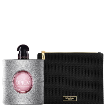 BLACK OPIUM GLITTER EDP 90ML + POUCH DE REGALO