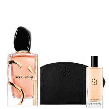 SI EDP INTENSE RECARGABLE 100ML + POUCH + TRAVEL SIZE DE REGALO