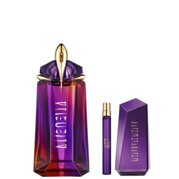 ALIEN HYPERSENSE EDP 90ML RECARGABLE + BODY LOTION + MINI TALLA DE REGALO