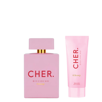 DIECIOCHO GLOSSY EDP 100ML + BODY LOTION DE REGALO