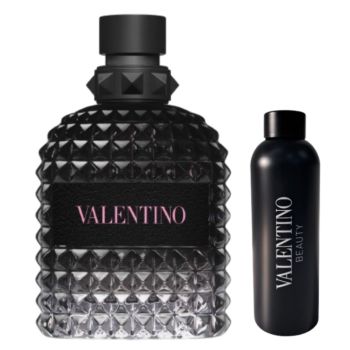 BORN IN ROMA UOMO MEN EDT 100ML  + BOTELLA DE REGALO
