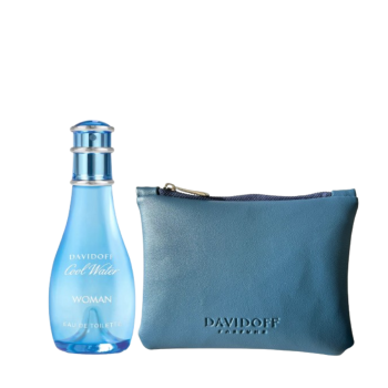 COOL WATER WOMAN EDT 50ML + POUCH DE REGALO