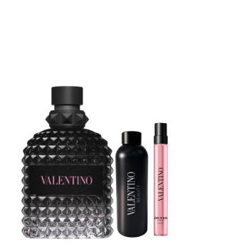 BORN IN ROMA UOMO MEN EDT 100ML  + BOTELLA + MINITALLA DE REGALO