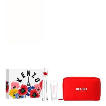 FLOWER BY KENZO EDP 50ML & BODY LOTION 75ML & NECESER SET