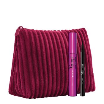 VAMP! LASH EXTENDER MASCARA & SKINNY EYELINER & NECESER SET
